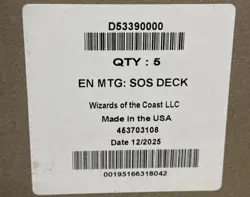 Secrets of Strixhaven Commander Deck Set (5) Factory Sealed Case Magic Gathering - Image 3