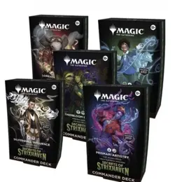 Secrets of Strixhaven Commander Deck Set (5) Factory Sealed Case Magic Gathering - Image 4