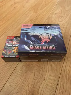 Pokemon TCG Chaos Rising Elite Trainer Box ETB + Booster Bundle - Image 1