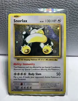 Snorlax XY179 XY Promo Holo Pokemon - Image 1