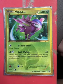 Pokemon TCG Virizion Plasma Blast 103/101 Regular Secret Rare - Image 1