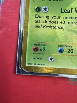 Pokemon TCG Virizion Plasma Blast 103/101 Regular Secret Rare - Image 3