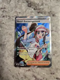 Rosa's Encouragement 114/088 Ultra Rare Perfect Order Pokemon NM - Image 1