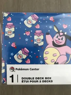 Pokemon Center MooMoo Milk Medley Double Deck Box Miltank Collection Brand New - Image 2