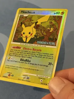 Pokemon TCG Pikachu Diamond & Pearl Stamped Reverse Holo Rare BK Promo 94/123 - Image 4