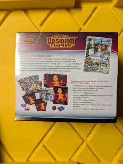 Pokemon TCG Scarlet & Violet—Obsidian Flames Elite Trainer Box English 2023 - Image 3