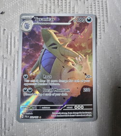 Tyranitar 222/193 Illustration Rare Holo Full Art SV02 Paldea Evolved ENG - Image 1