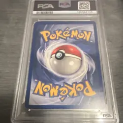 Pokemon Neo Destiny Light Dragonite 14/105 Holo Unlimited PSA 2002 - Image 2
