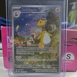 Nintendo Pokemon TCG Ampharos 090/086 CRN Full Art Holo Rare Stage 2 160HP - Image 1