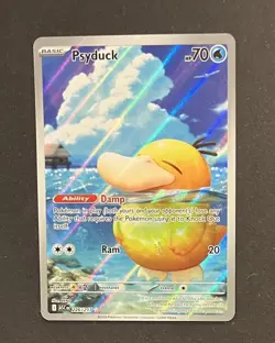 Pokemon Psyduck 226/217 Illustration Rare Ascended Heroes NM Full Art - Image 3