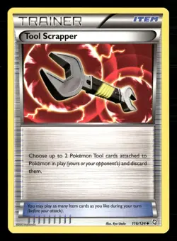 Tool Scrapper 116/124 Uncommon Dragons Exalted Pokemon Lightly Played - Image 1