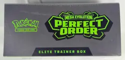 Nintendo Pokemon TCG Mega Evolution Perfect Order Elite Trainer Box ETB Sealed - Image 3