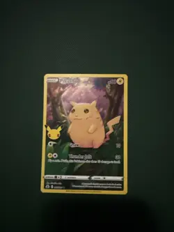 Pikachu 5/25 Celebrations Holo Pokemon TCG LP - Image 1