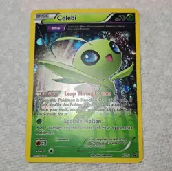 Pokemon TCG Celebi XY93 XY Black Star Promo Holo HP 70 Theta Stop EN 2015 - Image 1