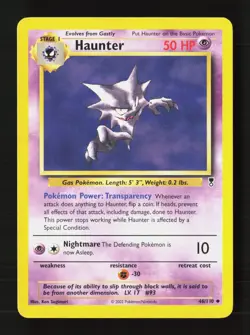 Haunter 46/110 Uncommon Legendary Collection Pokemon Near Mint - Image 1