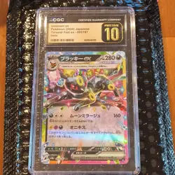 The Pokemon Company Umbreon ex 093/187 Terastal Fest ex CGC 10 Holo JP 2024 - Image 1