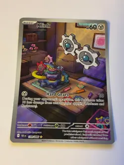 Klink 139/086 – Secret Rare Holo – Pokemon SV Black Bolt – NM/M Condition - Image 1