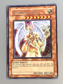 yugioh Splendid Venus TDGS-EN094 Unlimited Edition Secret Rare near mint - Image 3