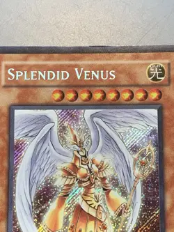 yugioh Splendid Venus TDGS-EN094 Unlimited Edition Secret Rare near mint - Image 5