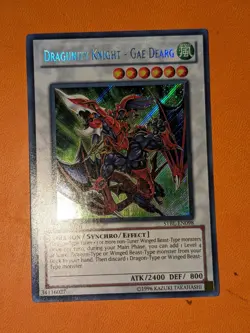 Yu-Gi-Oh! TCG Dragunity Knight - Gae Dearg Starstrike Blast STBL-EN098 1st Ed LP - Image 1