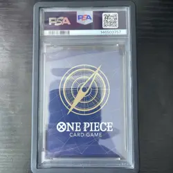 2025 ONE PIECE OP07-073 BANDAI CARD GAMES FEST 25-26 MONKEY D LUFFY PROMO PSA 10 - Image 2