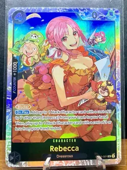 Rebecca OP05-091 - One Piece TCG - SR Super Rare Foil English - Image 1