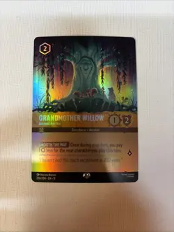 Disney Lorcana Winterspell Grandmother Willow Ancient Advisor Epic 206/204 Foil - Image 1