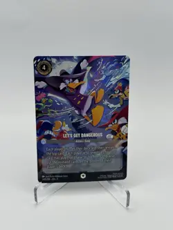 Disney Lorcana TCG Let’s Get Dangerous Darkwing Duck 240/204 Enchanted - Image 1