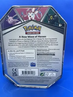 Pokemon TCG | 2022 V Heroes Collectors Tin Sylveon V | Brand New - Image 4