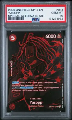 2025 Yasopp SP OP09-013 One Piece OP12 Legacy Of The Master PSA 10 - Image 1