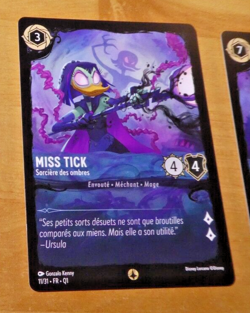 LORCANA TRADING CARD GAME DISNEY CHAPITRE 4 CARTE PROMO MISS TICK 11/31 FR NM - Image 1