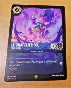 LORCANA TRADING CARD GAME DISNEY CHAPITRE 4 CARTE PROMO CHAPELIER 10/31 FR NM - Image 1