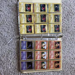 Pokemon Cards All From Evolution Set Binder with 7 front and back pages! - Image 3