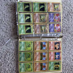 Pokemon Cards All From Evolution Set Binder with 7 front and back pages! - Image 5