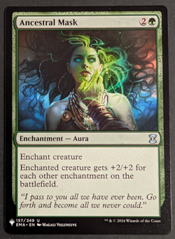 MTG Card - 1x Ancestral Mask - The List - NM - Magic The Gathering - #157/249 - Image 1