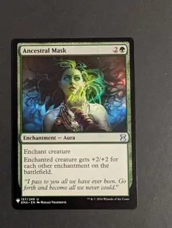 MTG Card - 1x Ancestral Mask - The List - NM - Magic The Gathering - #157/249 - Image 3