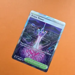 Pokemon TCG Prism Tower Chaos Rising Trainer Card Holo Full Art 111/086 *NM* - Image 3