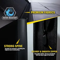Trading Card Binder Black 1024-Pockets - 100 Bonus Sleeves-Pokemon Card Binder - Image 2