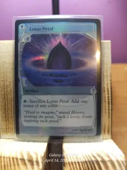 MTG Lotus Petal (Future Sight) Foil #226 Mystery Booster 2 MB2 NM English - Image 1