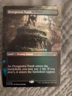 Overgrown Tomb (Borderless) Ravnica Remastered Foil - Image 1