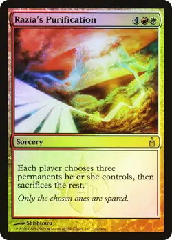 MTG FOIL Razia's Purification - Ravnica: City of Guilds #224 - Image 1