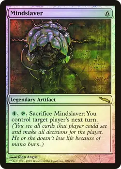 MTG FOIL Mindslaver - Mirrodin #206 - Image 1