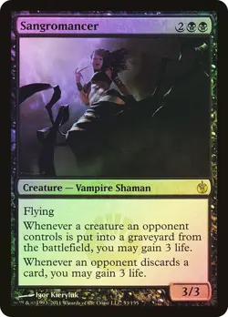 MTG FOIL Sangromancer - Mirrodin Besieged #053 - Image 1