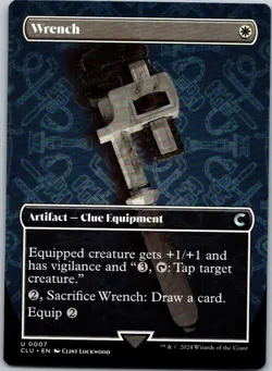 Magic the Gathering Wrench Borderless Ravnica: Clue Edition MTG Free Shipping! - Image 1