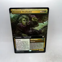 Eccentric Pestfinder Extended Art Secrets of Strixhaven Magic The Gathering - Image 1