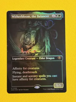 Witherbloom, the Balancer (Borderless) Secrets of Strixhaven Foil - Image 1