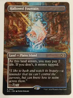 Hallowed Fountain (Borderless) Lorwyn Eclipsed - Non-Foil #0347 NM ENG MTG - Image 1