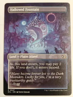 Hallowed Fountain (Borderless) Lorwyn Eclipsed - Non-Foil #0347 NM ENG MTG - Image 2