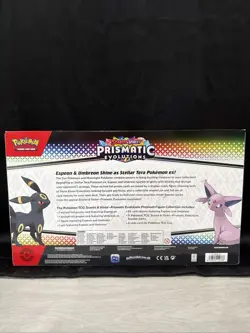 Pokemon TCG Prismatic Evolutions Premium Figure Collection - Sealed - Image 2