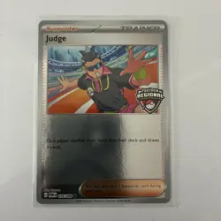 Pokemon Reverse Holo Judge 076/088 Perfect Order Regional Promo Card - Image 1